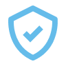 checkmark inside a shield