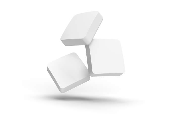 Small white mesh Wi-Fi extenders