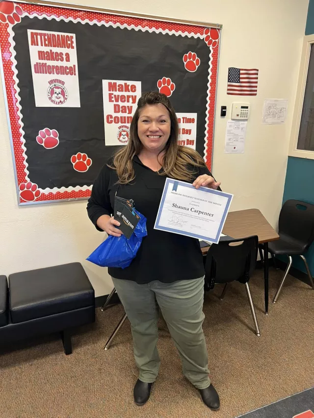 Teacher of the Month (CO)