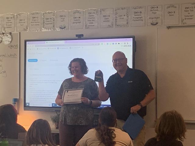 Teacher of the Month - CO