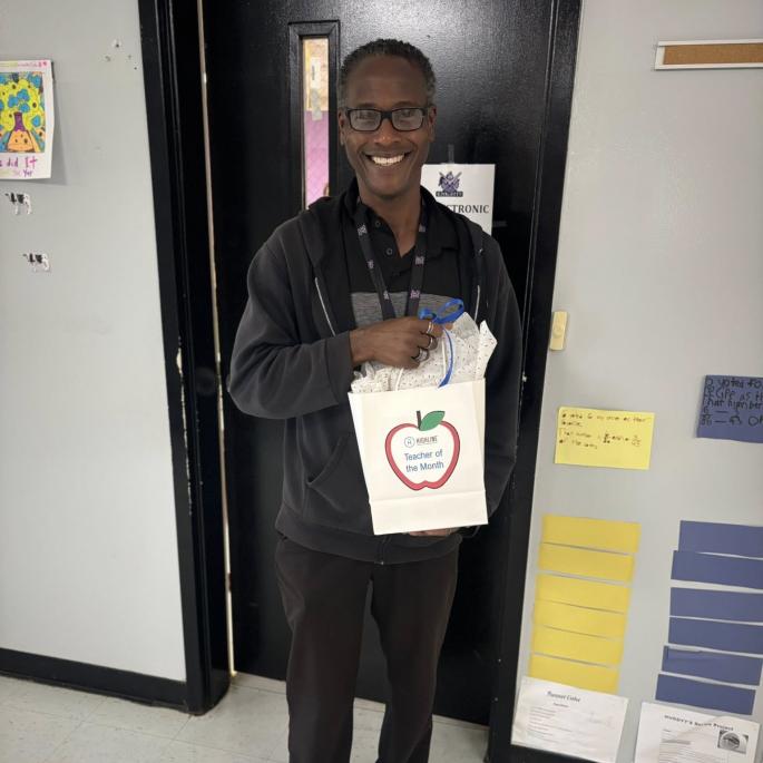 April Teacher of the Month